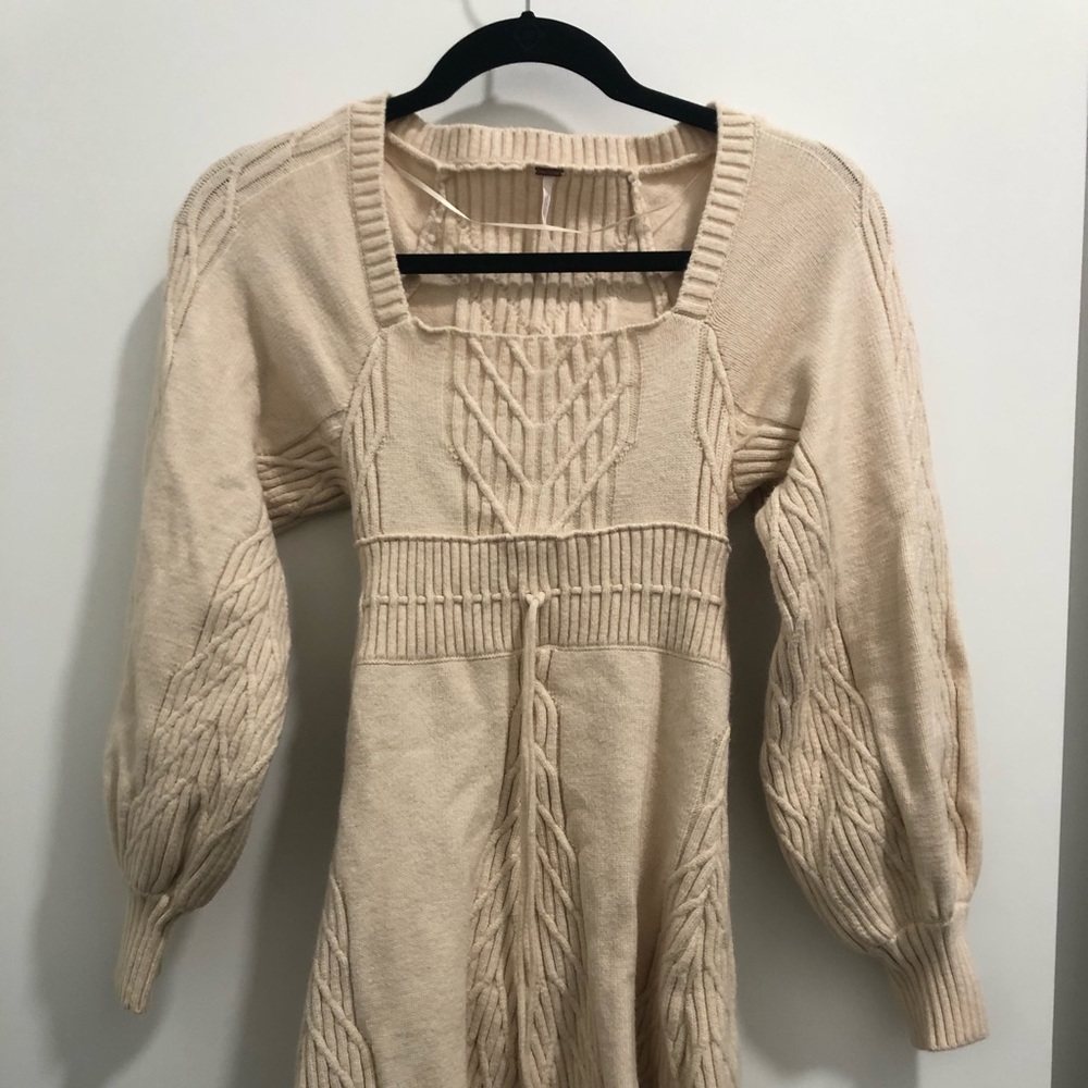 Free People Emmaline NEW sweater dress XS